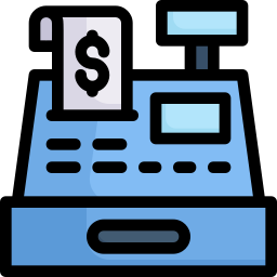 Cash register icon