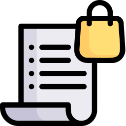 Shopping list icon