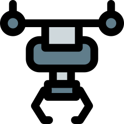 Robot arm icon