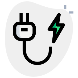 Электрический разъем иконка