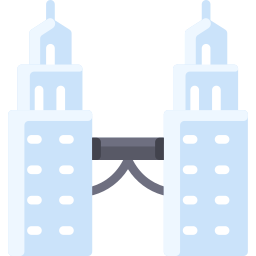Petronas towers icon
