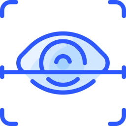 Eye scanner icon