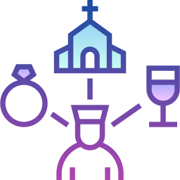 organizzatore di matrimoni icona