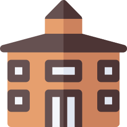 Octagon house icon