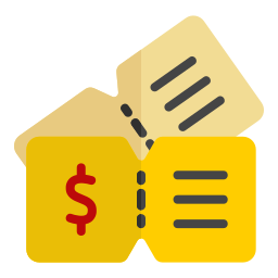 Gift voucher icon