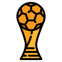 trofeo de fútbol icono