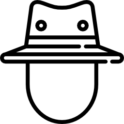 шляпа исследователя иконка