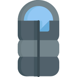 Sleeping bag icon