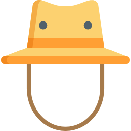 chapeau d'explorateur Icône