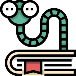 Bookworm icon