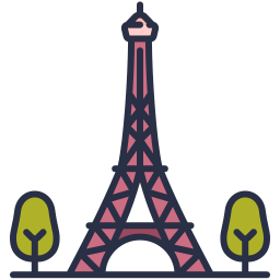 torre eiffel icono