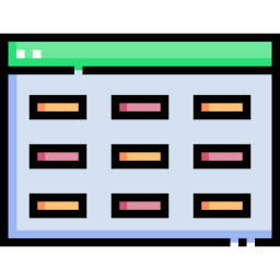 aplikacja arkusz kalkulacyjny ikona