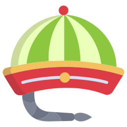 sombrero chino icono