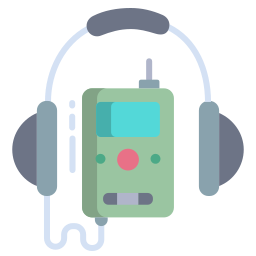 guia de áudio Ícone