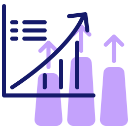 croissance Icône