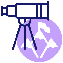 Telescope icon