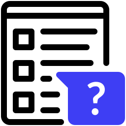 온라인 설문 조사 icon