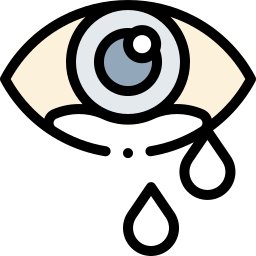 lágrimas icono