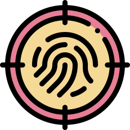 Biometric identification icon