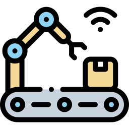 Robotic arm icon