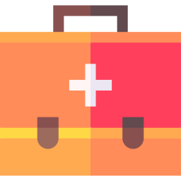 First aid kit icon