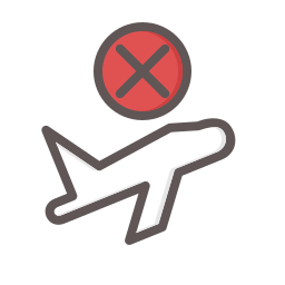 kein flug icon