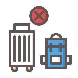 No travelling icon