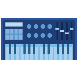 sintetizador icono