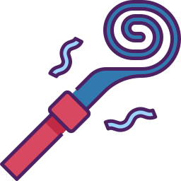 Party blower icon