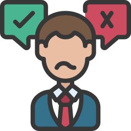 Decision making icon