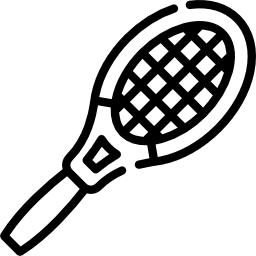 raqueta de tenis icono