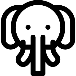 l'éléphant Icône