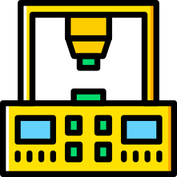prensa de máquina icono