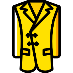płaszcz przeciwdeszczowy ikona