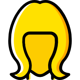 Woman hair icon