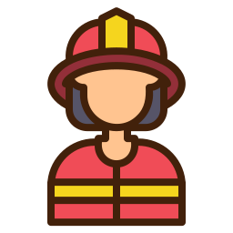 bombero icono