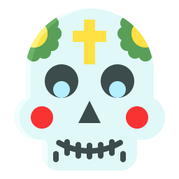Day of the dead icon