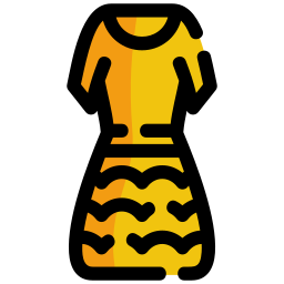 Woman clothes icon