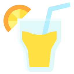 Orange juice icon