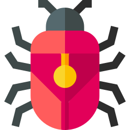 Beetle robot icon