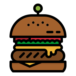 hamburguesa icono