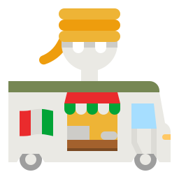 Italian food icon