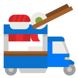 Sushi truck icon