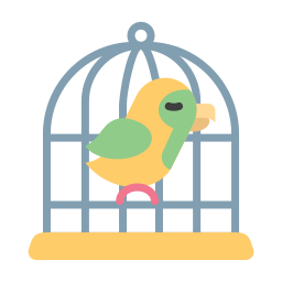 Bird cage icon