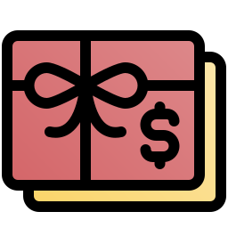 Gift voucher icon