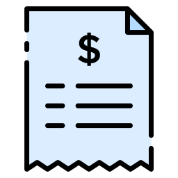 Receipt icon