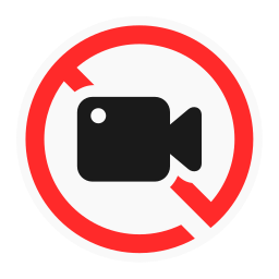 No recording icon