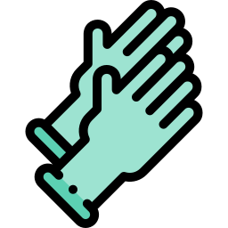 Rubber gloves icon