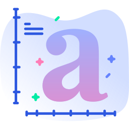 lettertype icoon