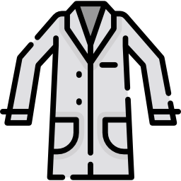 Doctor coat icon